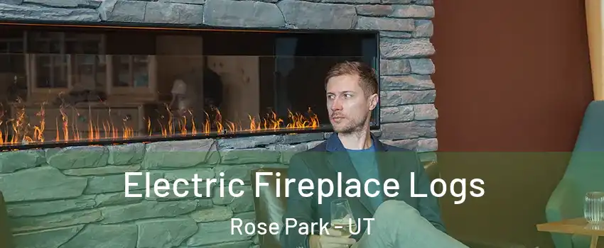 Electric Fireplace Logs Rose Park - UT