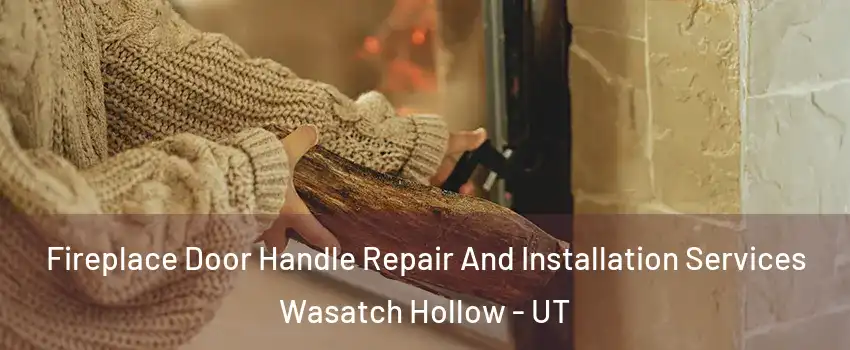 Fireplace Door Handle Repair And Installation Services Wasatch Hollow - UT