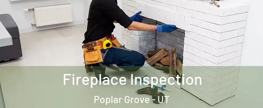 Fireplace Inspection Poplar Grove - UT