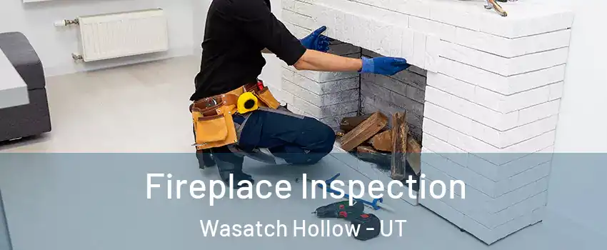 Fireplace Inspection Wasatch Hollow - UT