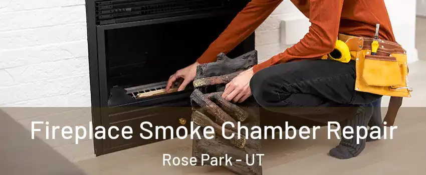 Fireplace Smoke Chamber Repair Rose Park - UT