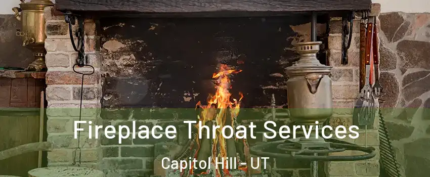 Fireplace Throat Services Capitol Hill - UT