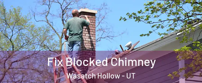 Fix Blocked Chimney Wasatch Hollow - UT