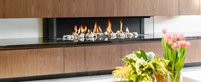 Double-height Fireplace Design Refurbishment in Bonneville Hills, Utah