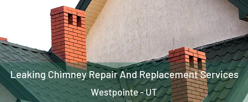 Leaking Chimney Repair And Replacement Services Westpointe - UT