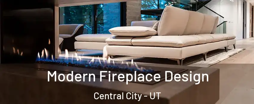 Modern Fireplace Design Central City - UT