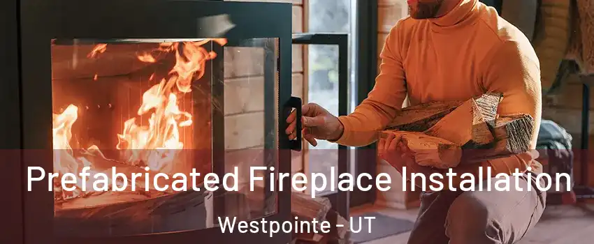 Prefabricated Fireplace Installation Westpointe - UT