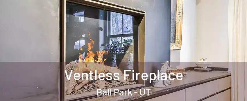 Ventless Fireplace Ball Park - UT